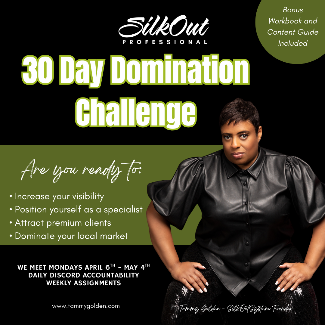 SilkOut 30 Day Domination Challenge