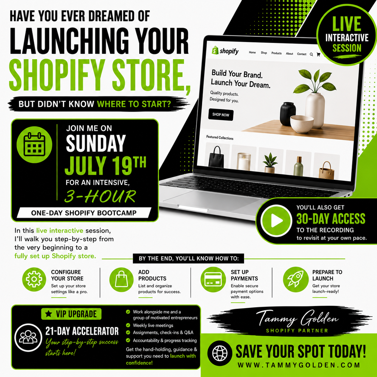 SHOPIFY BOOTCAMP