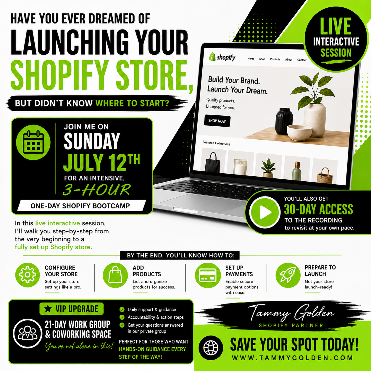 SHOPIFY BOOTCAMP