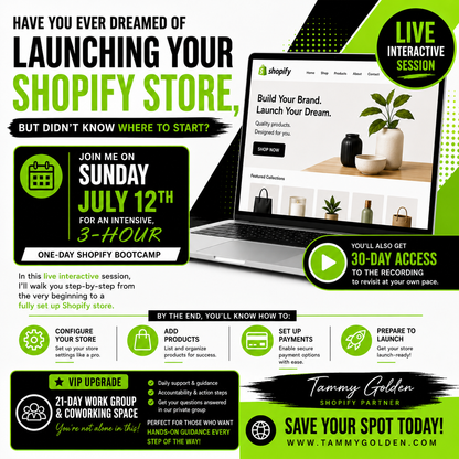 SHOPIFY BOOTCAMP
